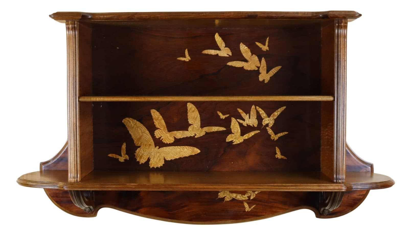 Étagère en marqueterie, style Art Nouveau