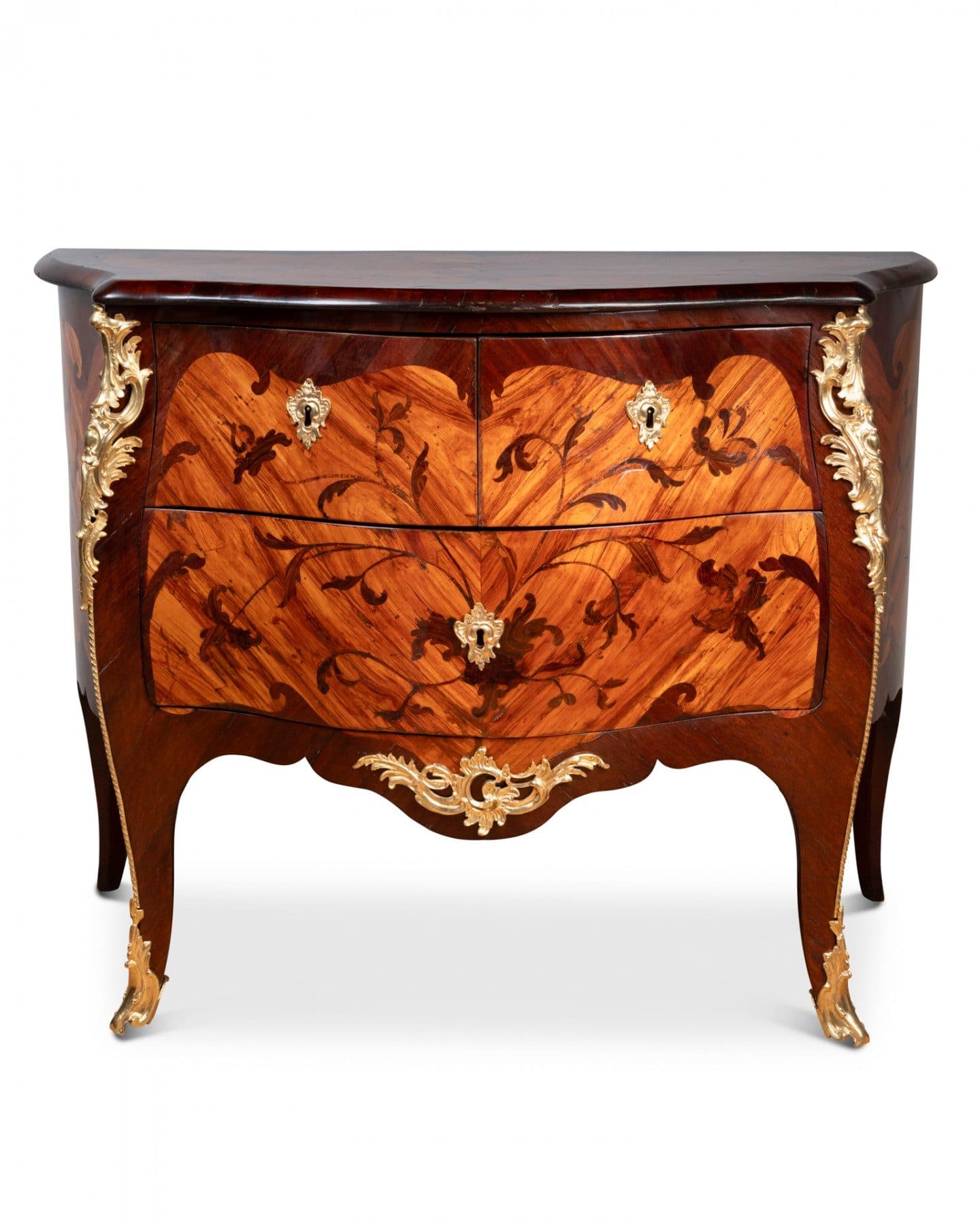 Commode entre deux, vers 1760