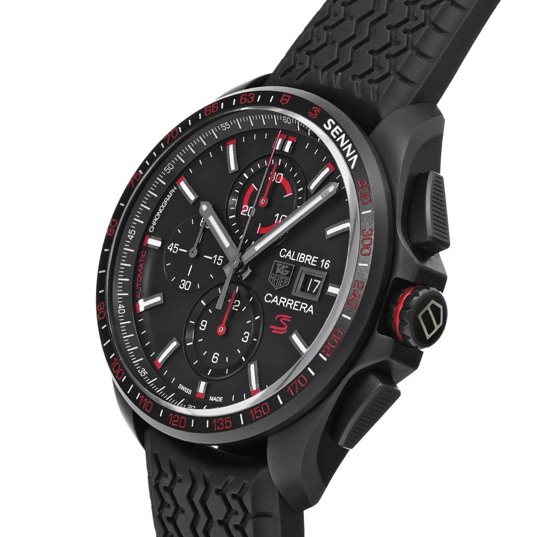 TAG Heuer Carrera Calibre 16 Chronographe Édition Senna — vue 2