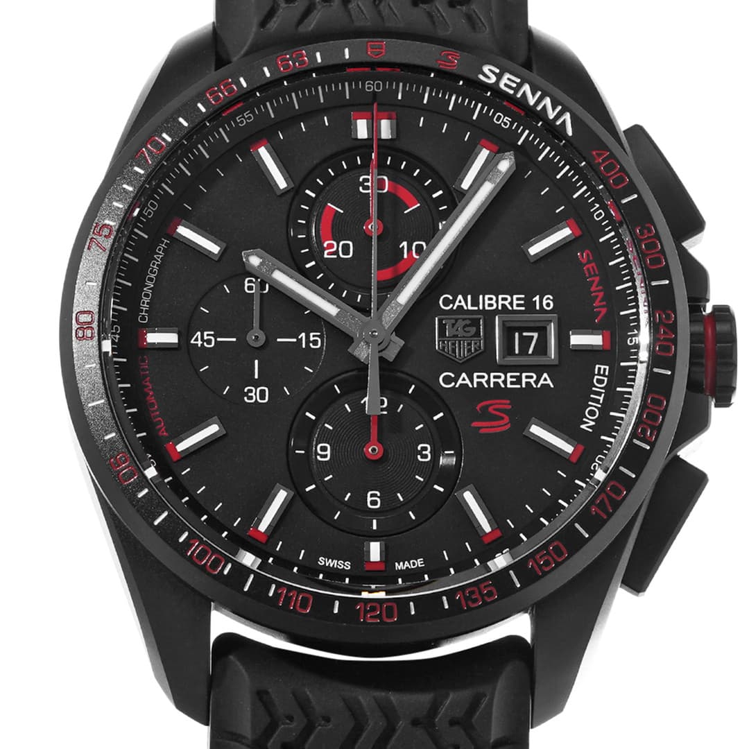 TAG Heuer Carrera Calibre 16 Chronographe Édition Senna — vue 6