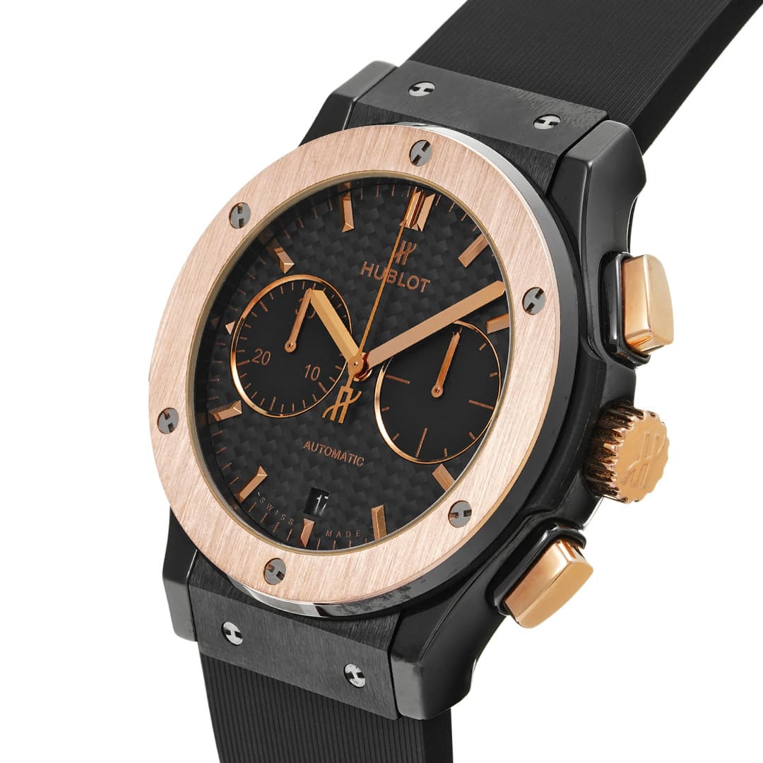 Hublot Classic Fusion Chronograph Ceramic King Gold — vue 2