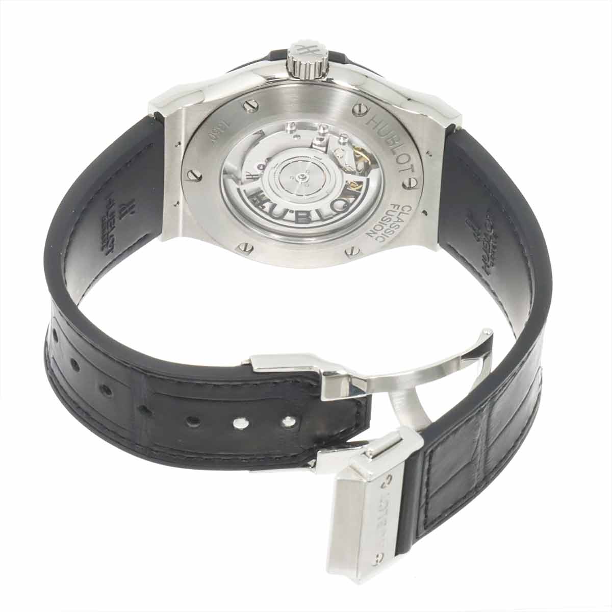 Hublot Classic Fusion Titanium Black Shiny — vue 5