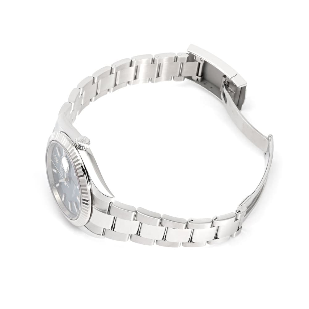 Rolex Datejust 41 Green Mint — vue 4