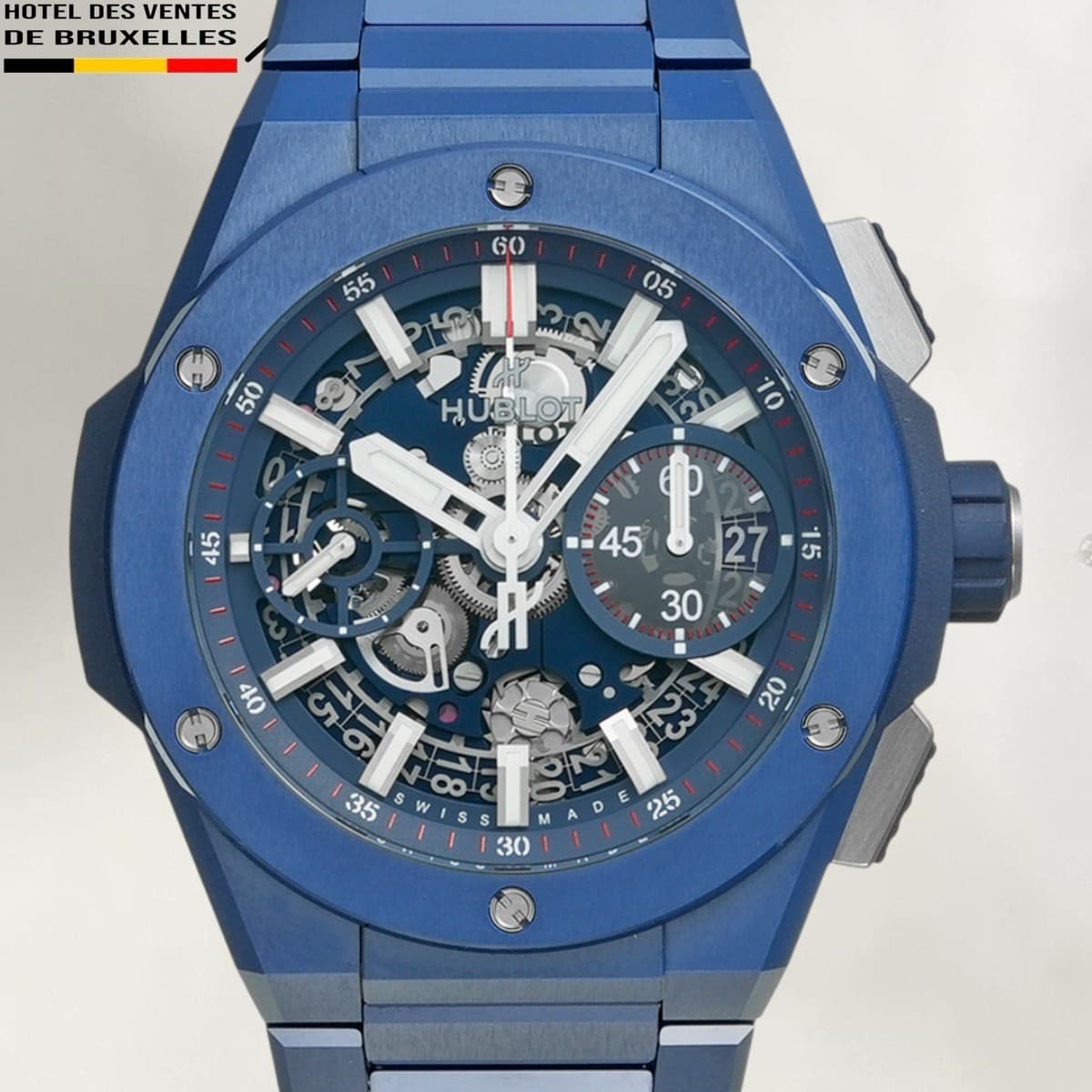 Hublot Big Bang Integrated Céramique Bleue