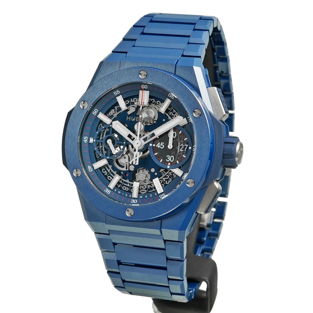 Hublot Big Bang Integrated Céramique Bleue — vue 2