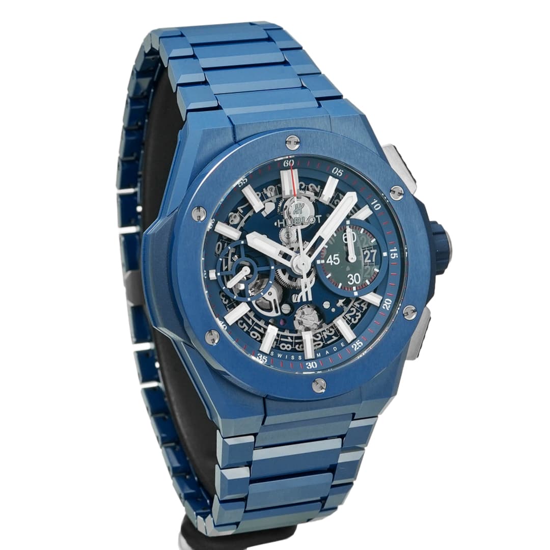 Hublot Big Bang Integrated Céramique Bleue — vue 3