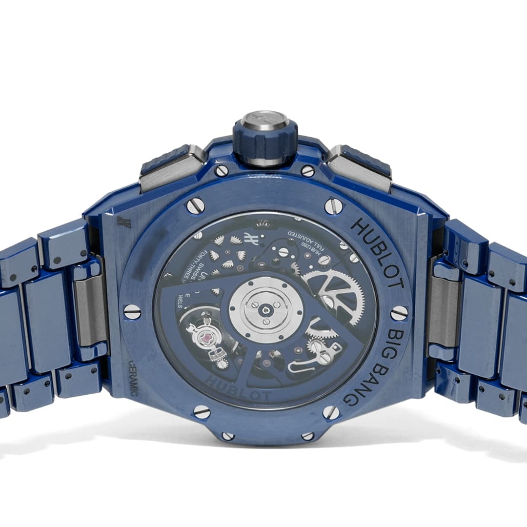 Hublot Big Bang Integrated Céramique Bleue — vue 4