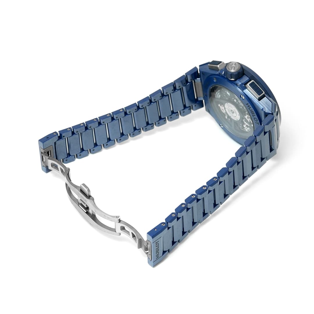 Hublot Big Bang Integrated Céramique Bleue — vue 6