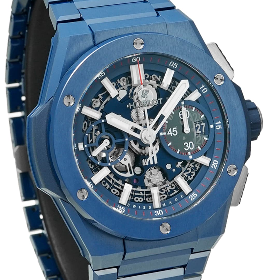 Hublot Big Bang Integrated Céramique Bleue — vue 7