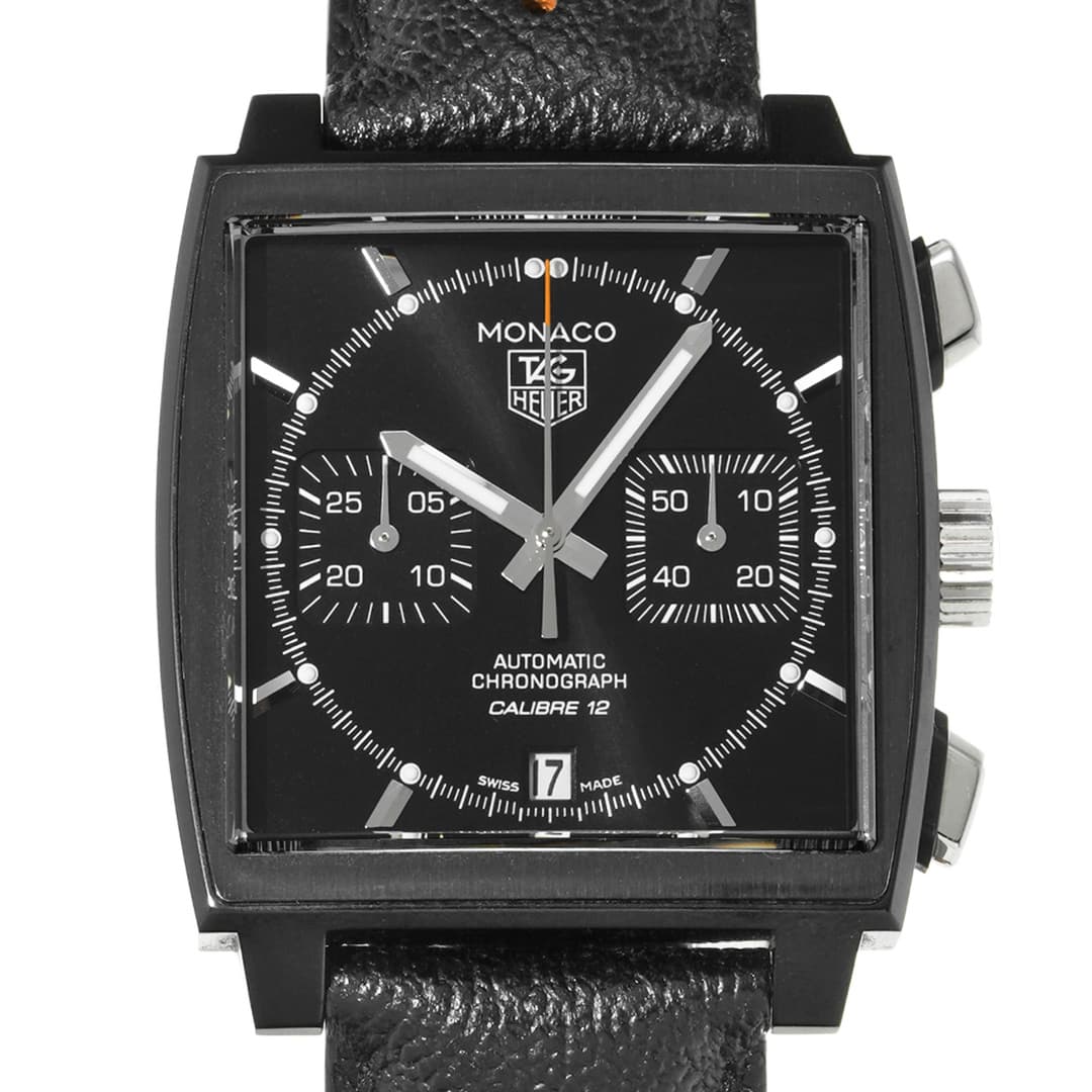 TAG Heuer Monaco Chronographe ACM Acier Noir — vue 6