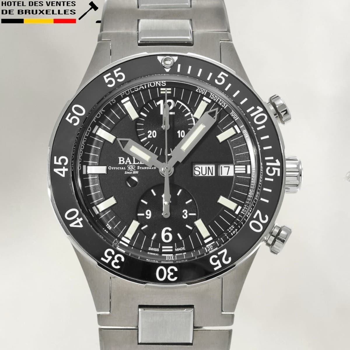BALL Chronographe Rescue