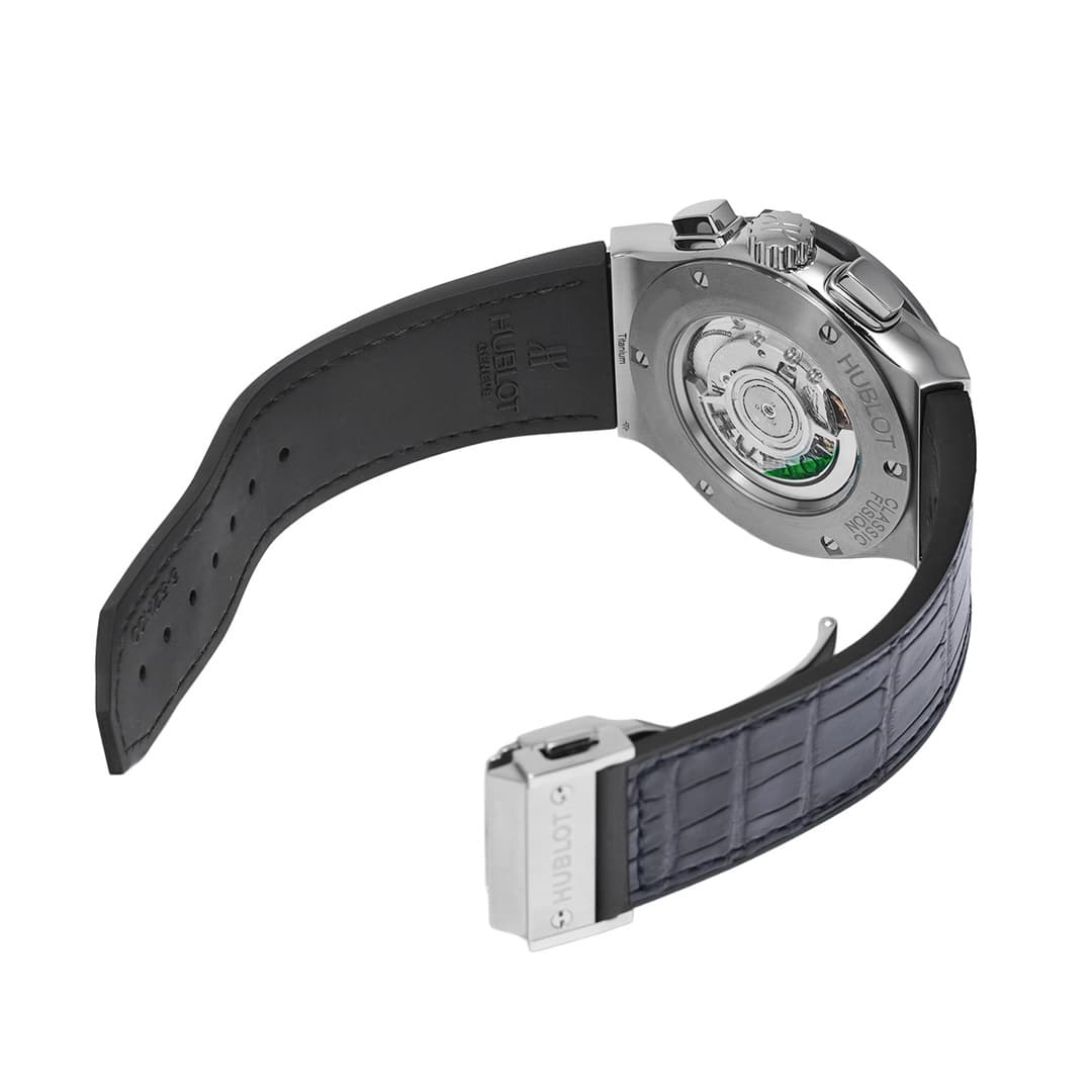 Hublot Classic Fusion Titanium Chronograph Deep Blue — vue 4