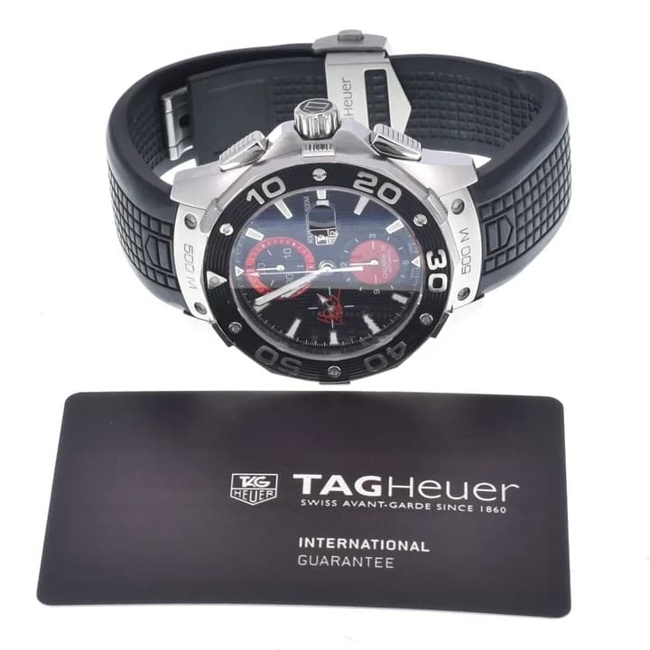 TAG Heuer Aqua racer — vue 2