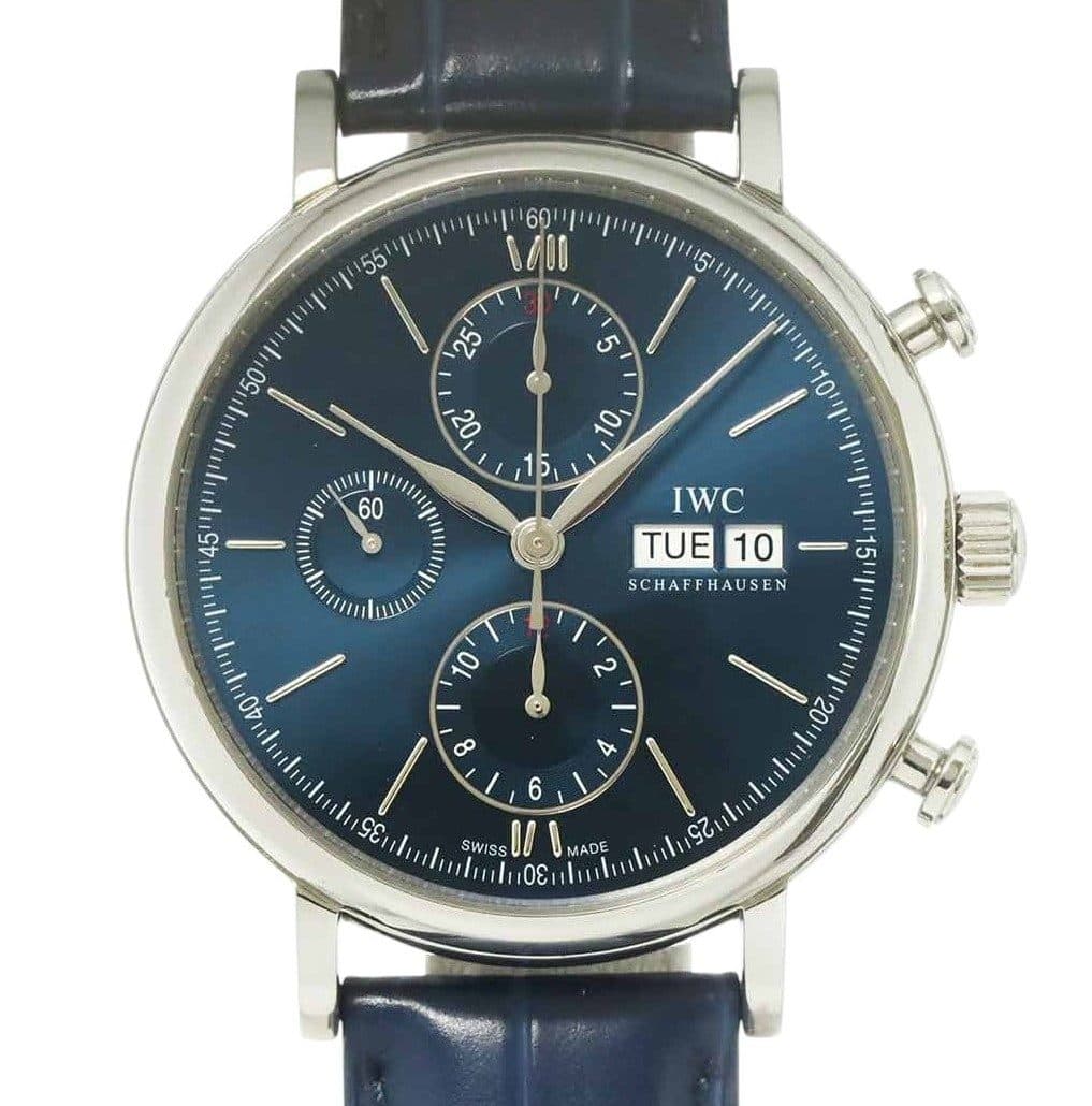 IWC PORTOFINO CHRONOGRAPHE LAUREUS ÉDITION LIMITÉE 2500 EXEMPLAIRES MONDE