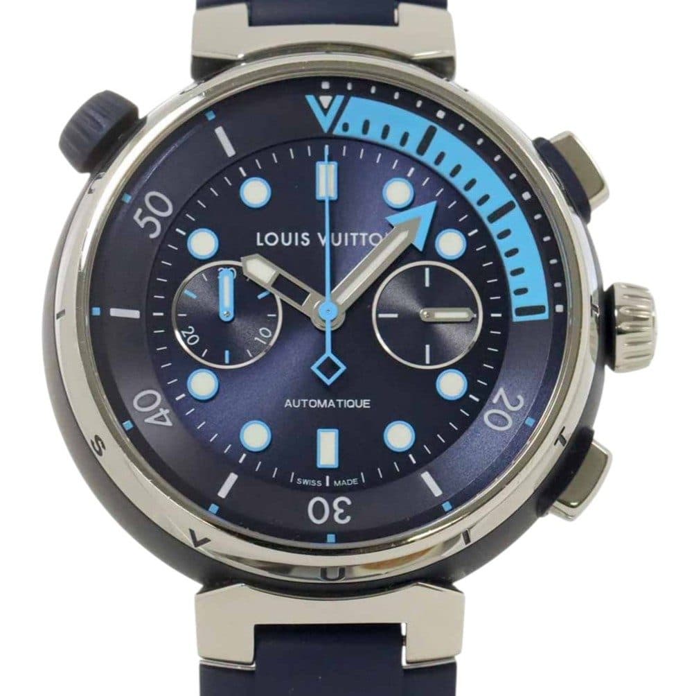 LOUIS VUITTON TAMBOUR STREET DIVER CHRONOGRAPH