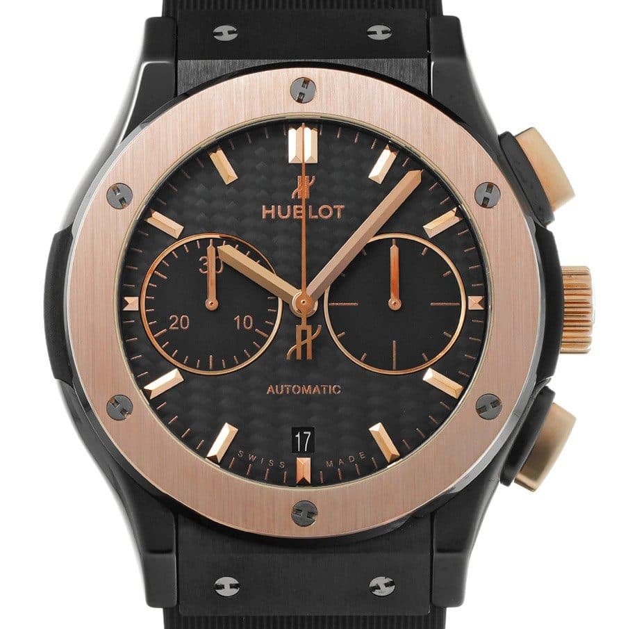 HUBLOT CLASSIC FUSION CHRONOGRAPH CERAMIC KING GOLD