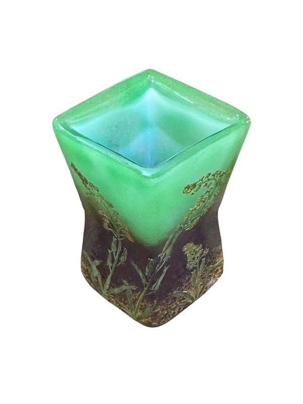 Daum Nancy Vase « Aux Lupins » — vue 7