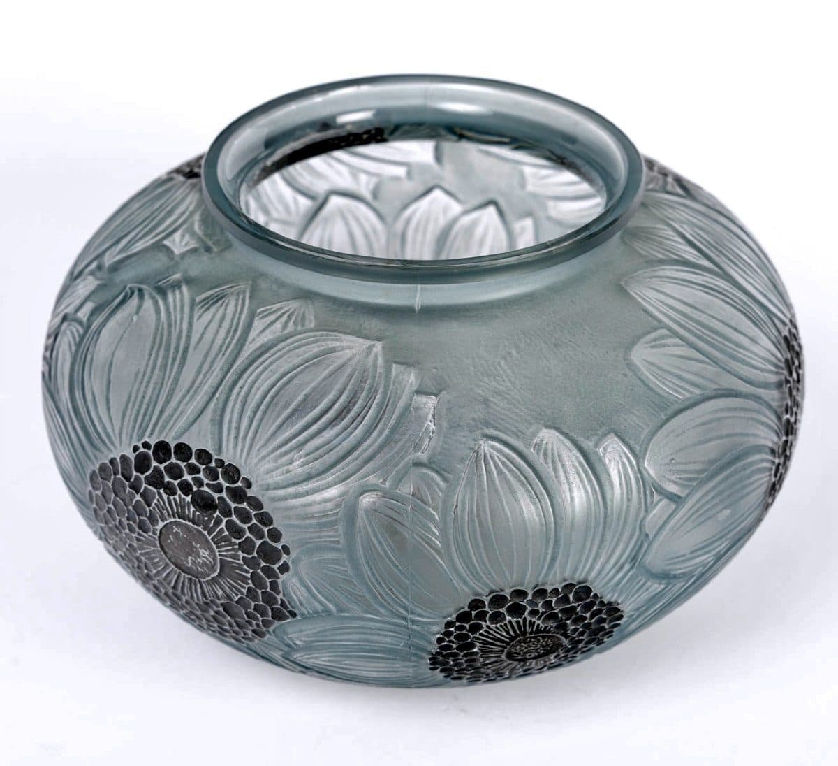 René Lalique Vase « Dahlias » — vue 2