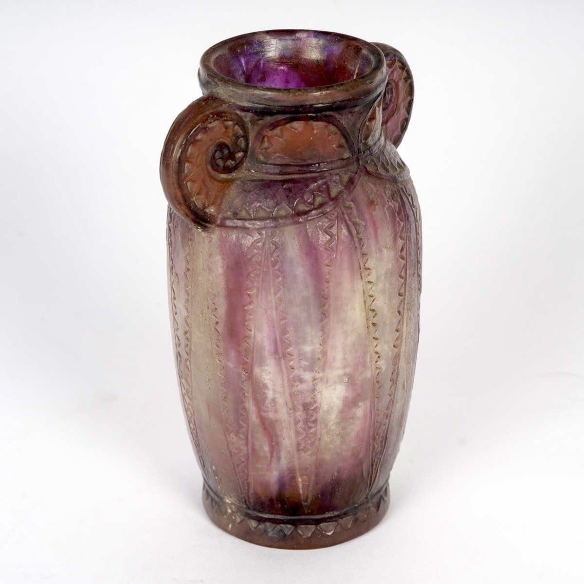 Gabriel Argy Rousseau – Vase « Thèbes » — vue 2
