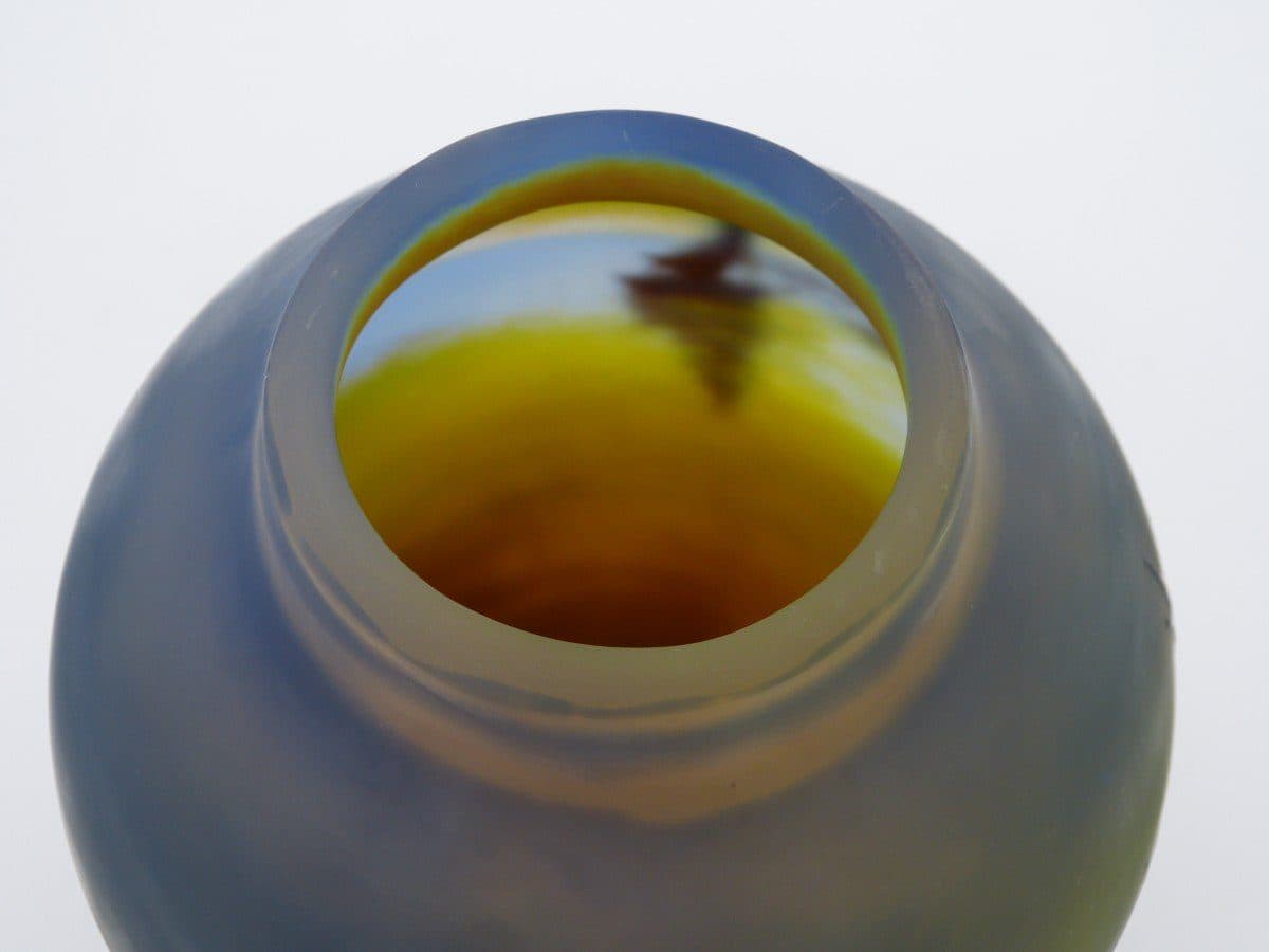 Émile Gallé Grand vase « Aux Voiliers » — vue 7