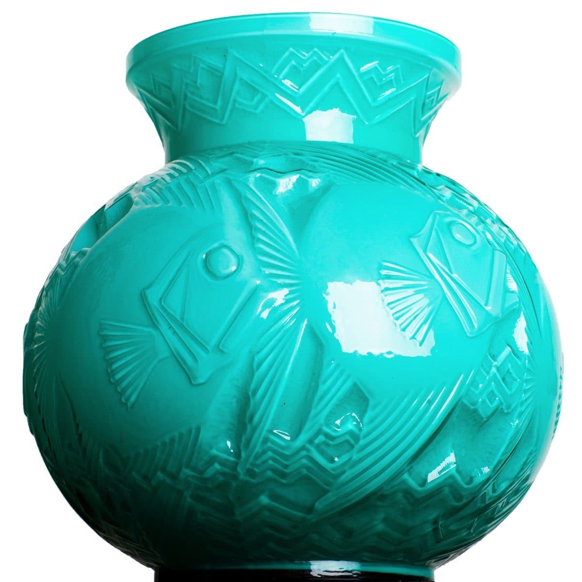 Pierre d’Avesn Rare paire de vases « Poissons Saint-Pierre » — vue 2