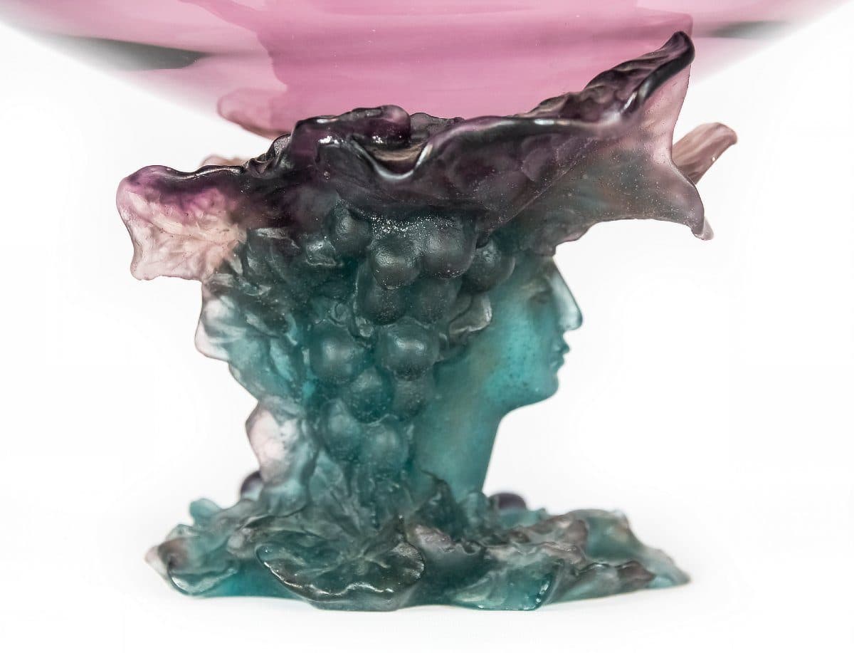 Daum France Grand vase « Bacchus » — vue 4