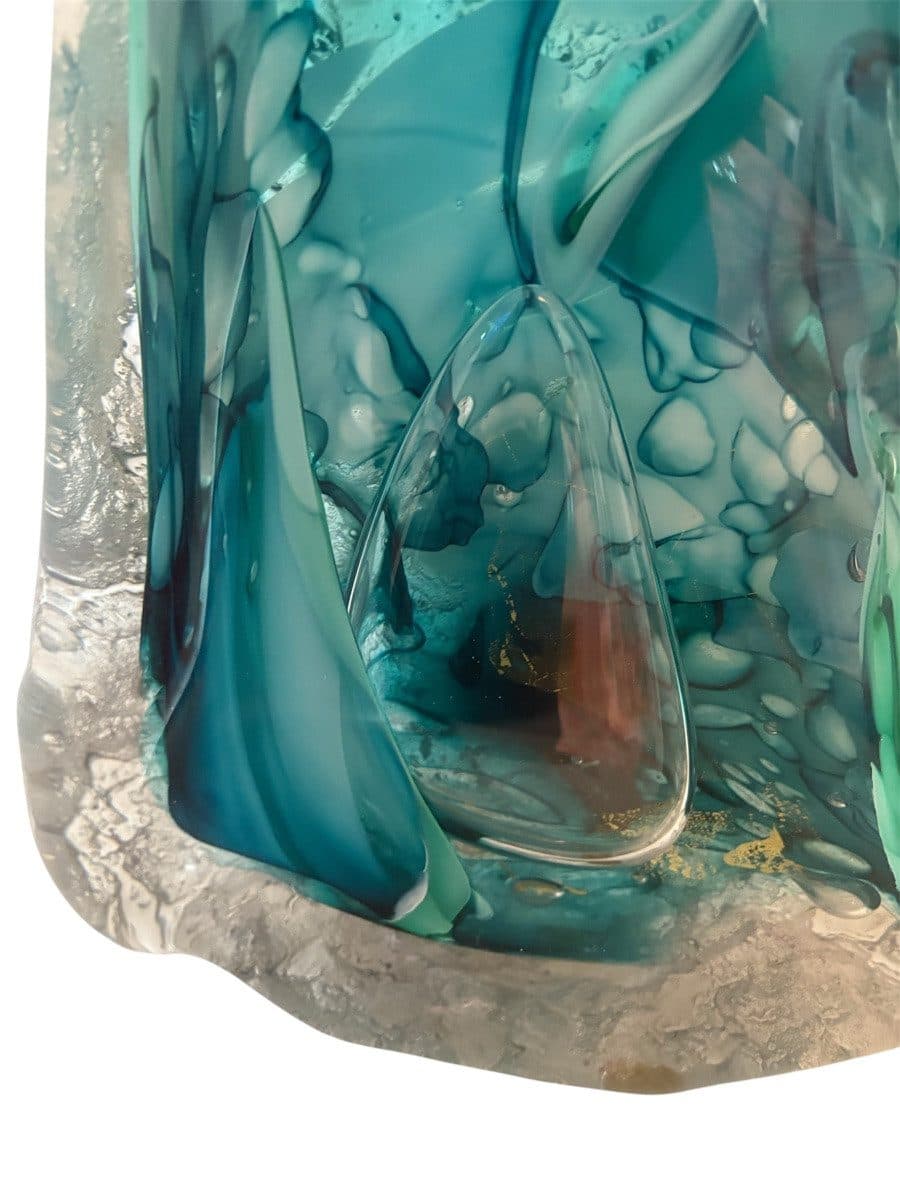 Sculpture « Silence » en verre soufflé — vue 2