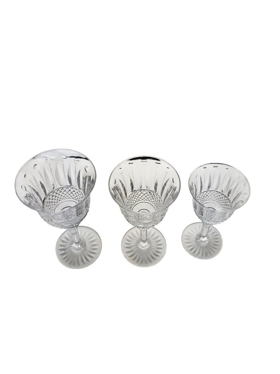 Título: Service de 36 verres en cristal Saint-Louis, modèle Tommy — vue 3