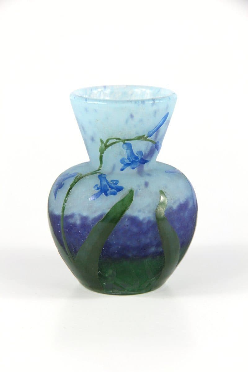 Vase Daum Nancy à décor de jacinthes — vue 4