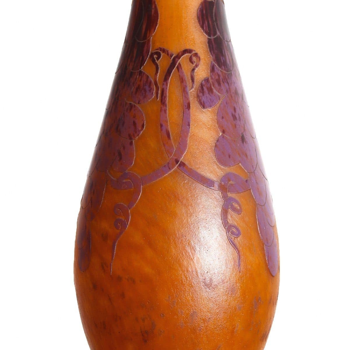 Grand vase aux raisins en verre multicouche — vue 3