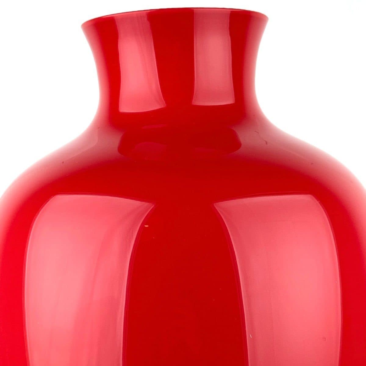 Grand vase Labuan rouge Murano — vue 2
