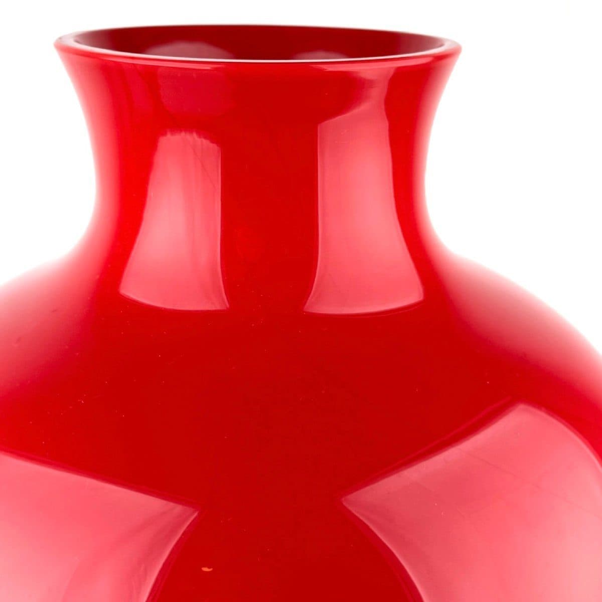 Grand vase Labuan rouge Murano — vue 5