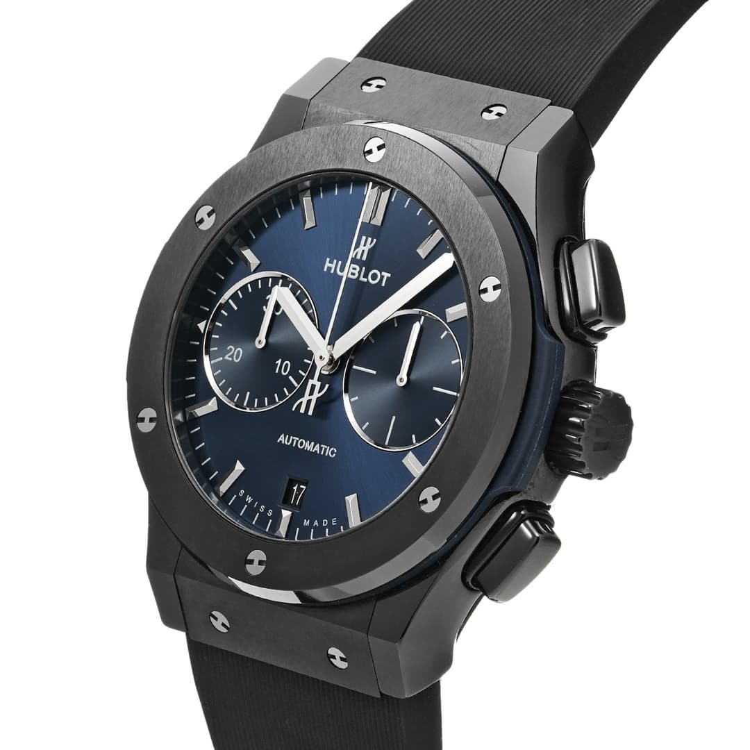 Hublot Classic Fusion Chronographe Céramique Bleu — vue 2