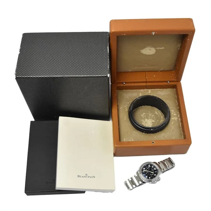 Blancpain Leman flyback 2185F-1130-71 — vue 2