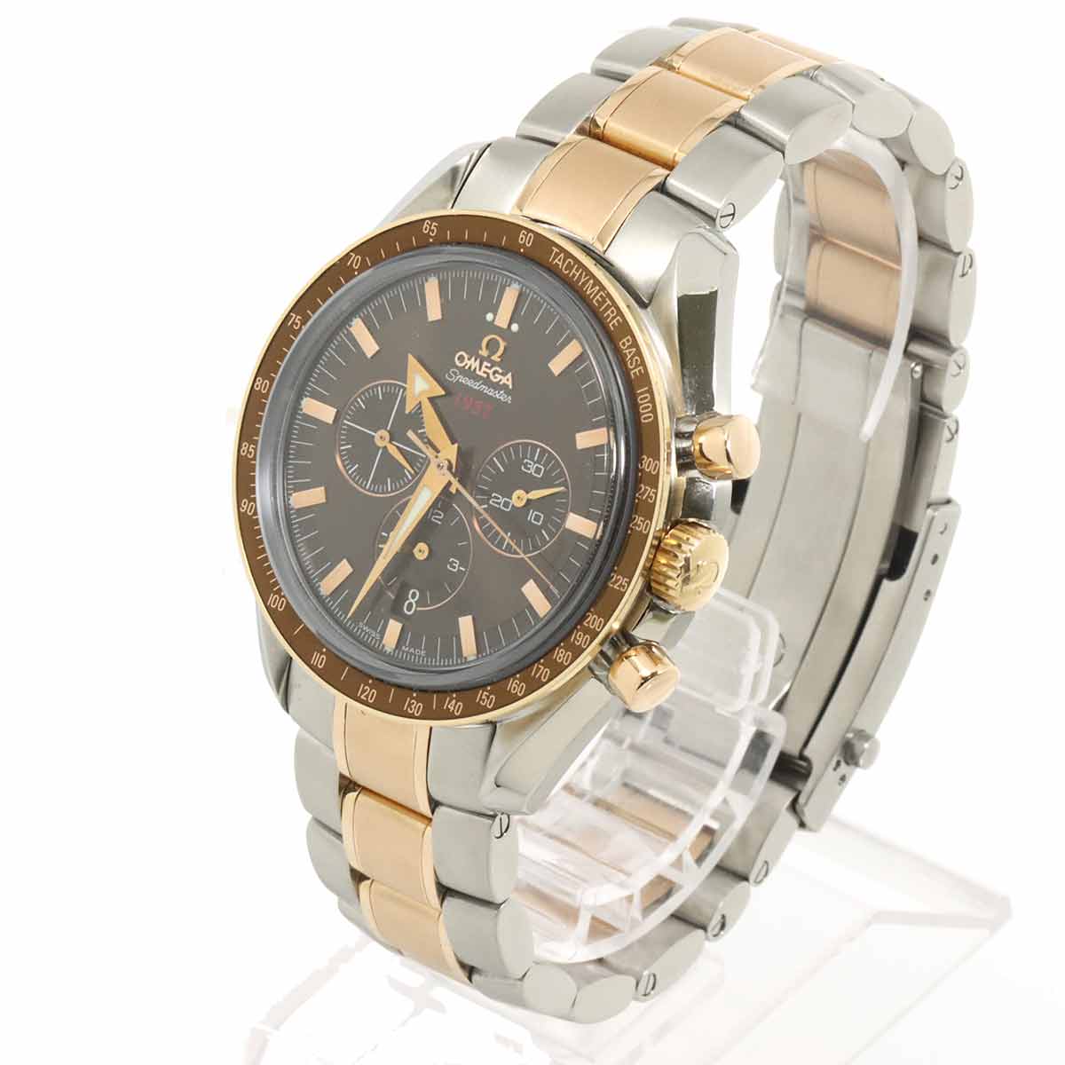 Omega Speedmaster Broad Arrow 50e anniversaire — vue 3