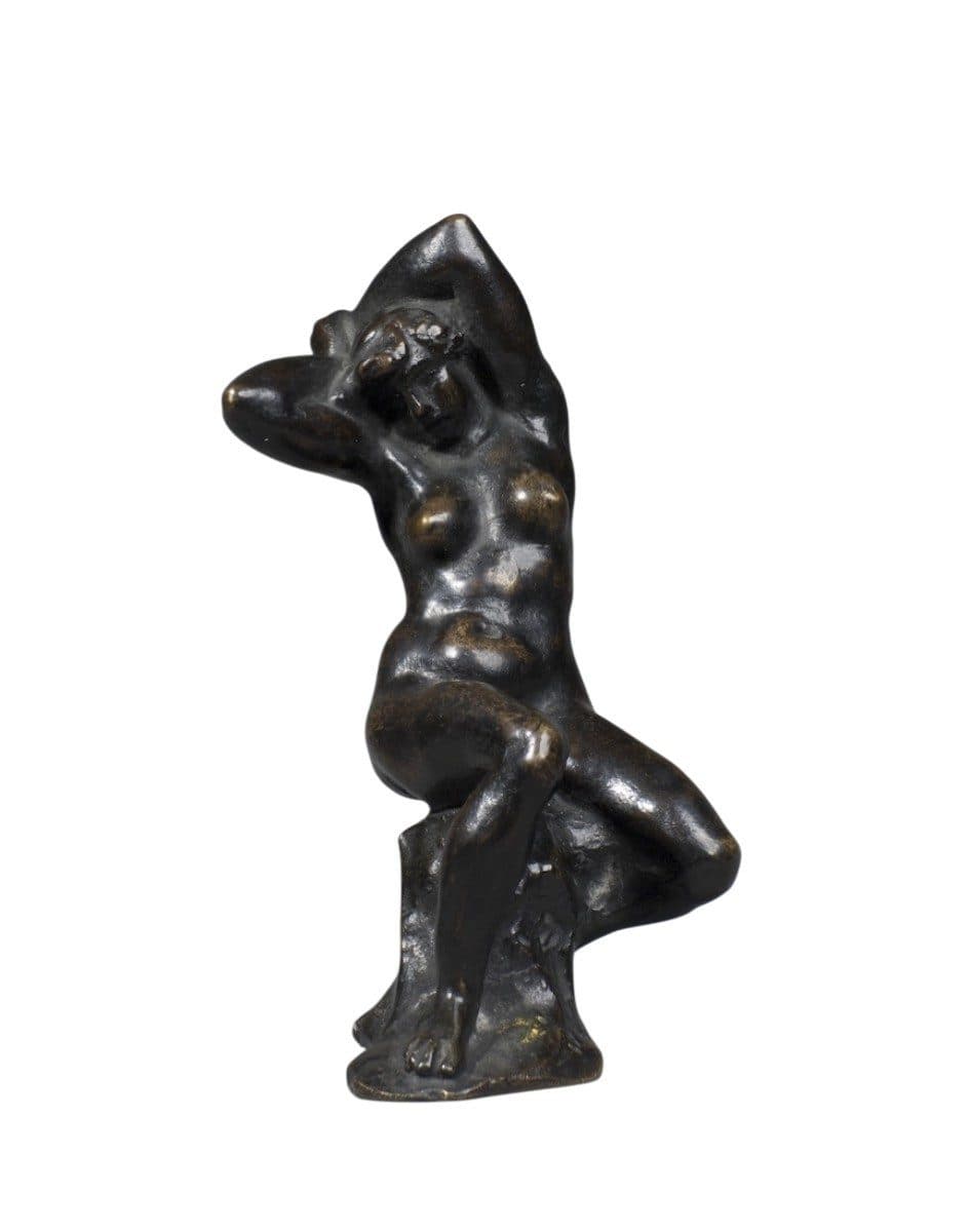 Baigneuse en bronze