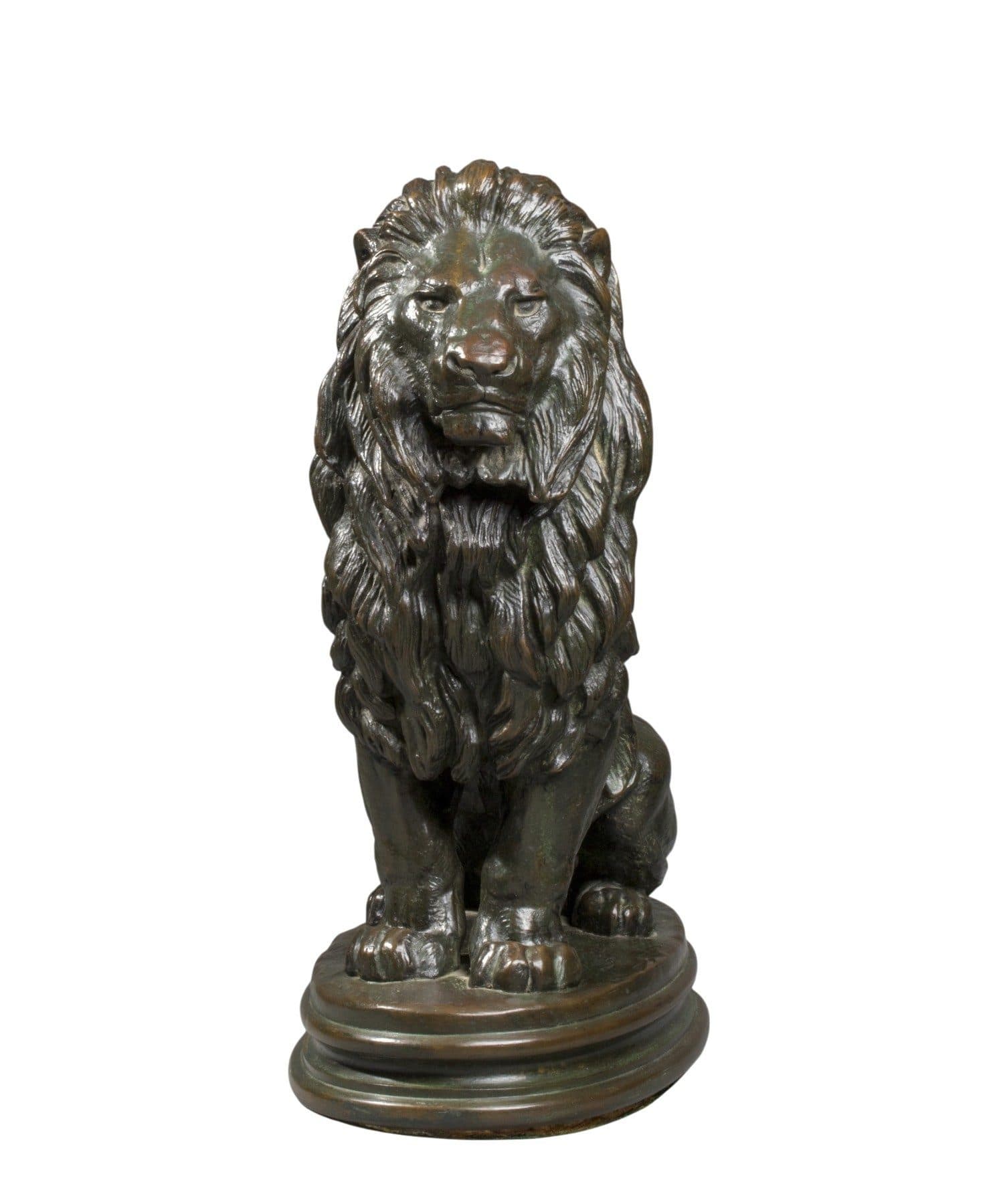 Lion assis numéro 1
