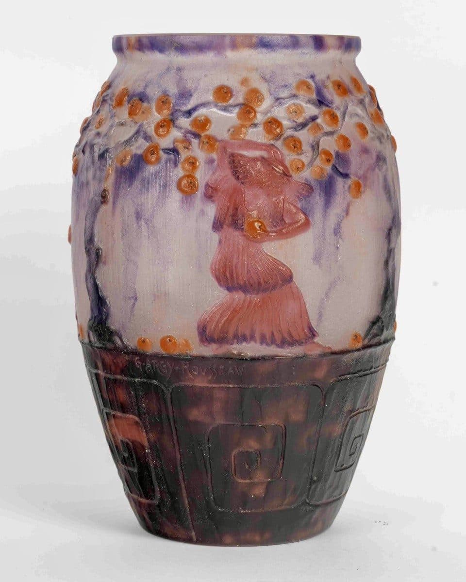 Gabriel Argy Rousseau – Vase « Jardin des Hespérides »
