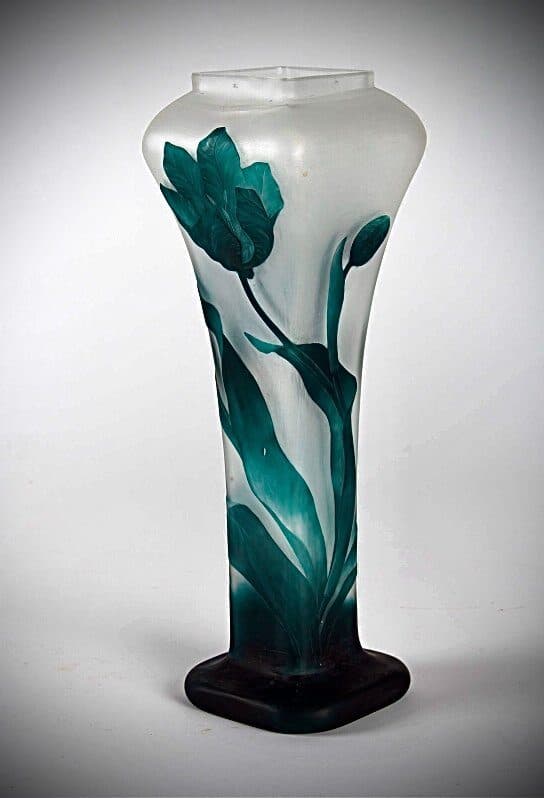 Eugène Michel Vase aux pavots