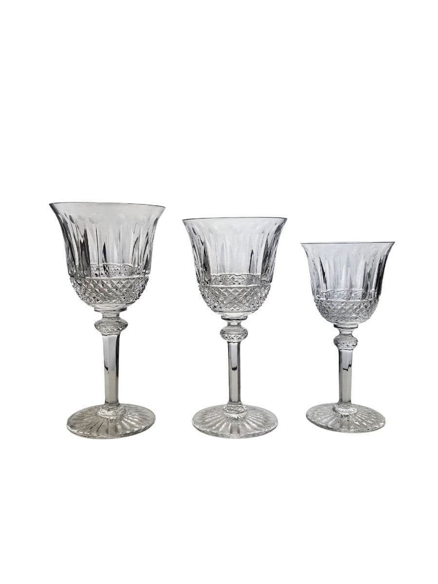Título: Service de 36 verres en cristal Saint-Louis, modèle Tommy