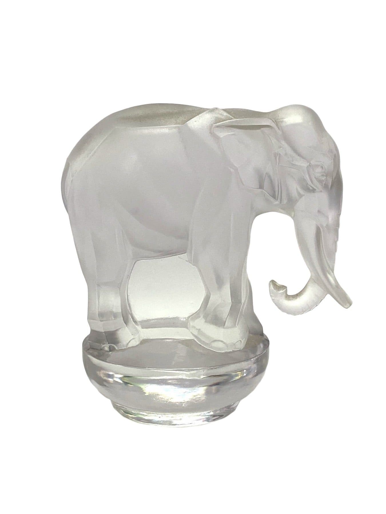 Lalique, presse papier « Toby Éléphant »